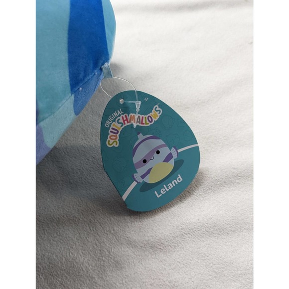 Squishmallow Leland The Fish NWT 14" - Picture 5 of 11